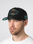 Бейсболка MITCHELL NESS арт. HP15502-LALBLCK Los Angeles Lakers NBA (черный)